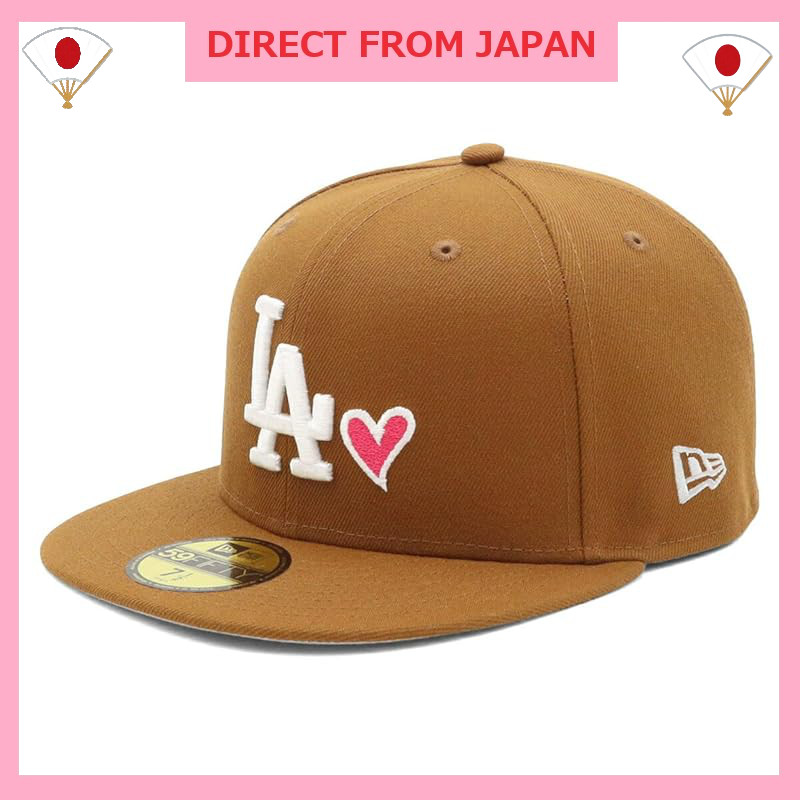 "New Era 59FIFTY Cap - Exclusive MLB Design with Heart Under Visor"