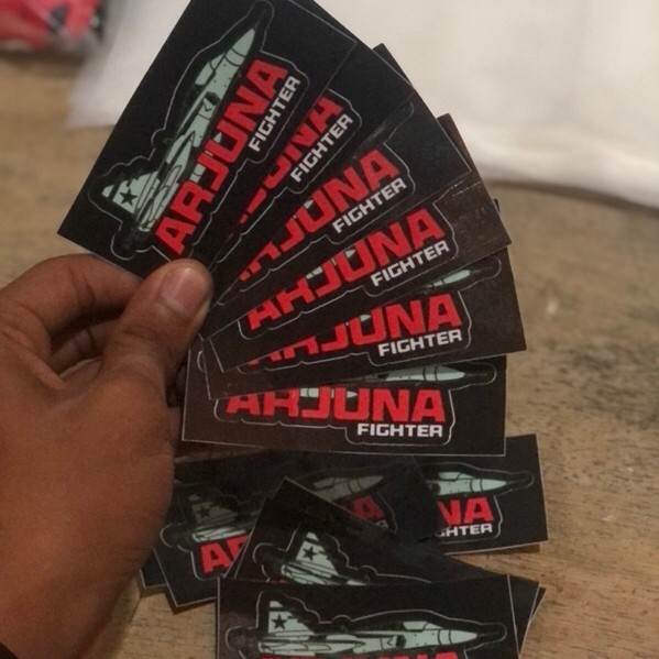 ARJUNA FIGHTER STIKER