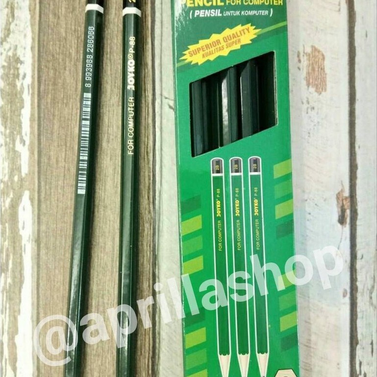 JOYKO 2B PENCIL - P88 เนื้อหาดั้งเดิม 12 ชิ้น