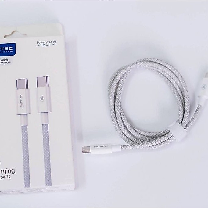 C to C pd 60W & C to LN pd 27W สายชาร์จเร็ว สายร่มชูชีพที่ทนทานมาก Anti-break ปลอดภัยสําหรับอุปกรณ์