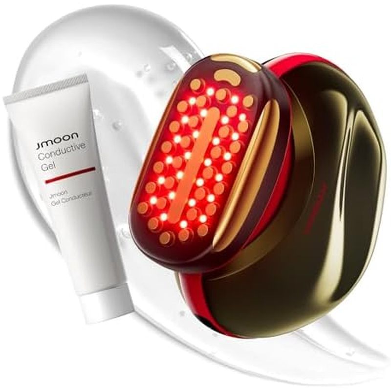 JMOON โดย Ulike Microcurrent Facial Device, M30U Red Light Therapy for Face, Safe Anti Aging Skin Ca