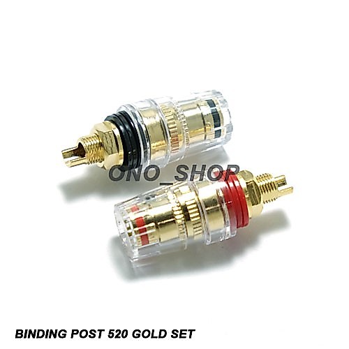 Binding Post 520 Gold Set