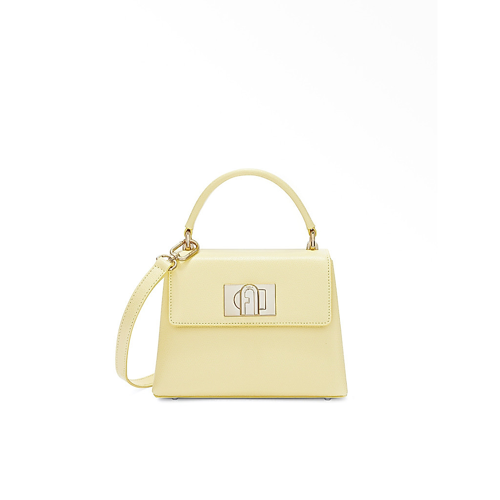 Furla รุ่น Furla 1927 Mini Top Handle กระเป๋าถือผู้หญิง WB00109ARE000 สี FREESIA ขนาด 21X16X8.5 cm