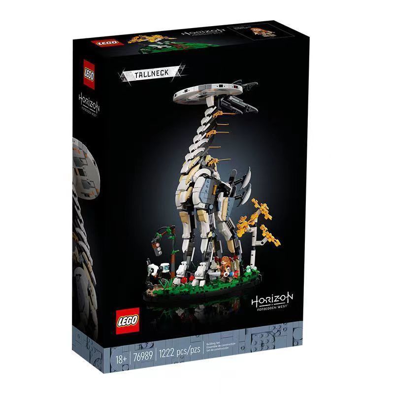 [] [ผลิตภัณฑ์สําเร็จรูปของสะเทินน้ําสะเทินบก] 76989 Horizon West Crossing Giraffe Horizon Series Toy