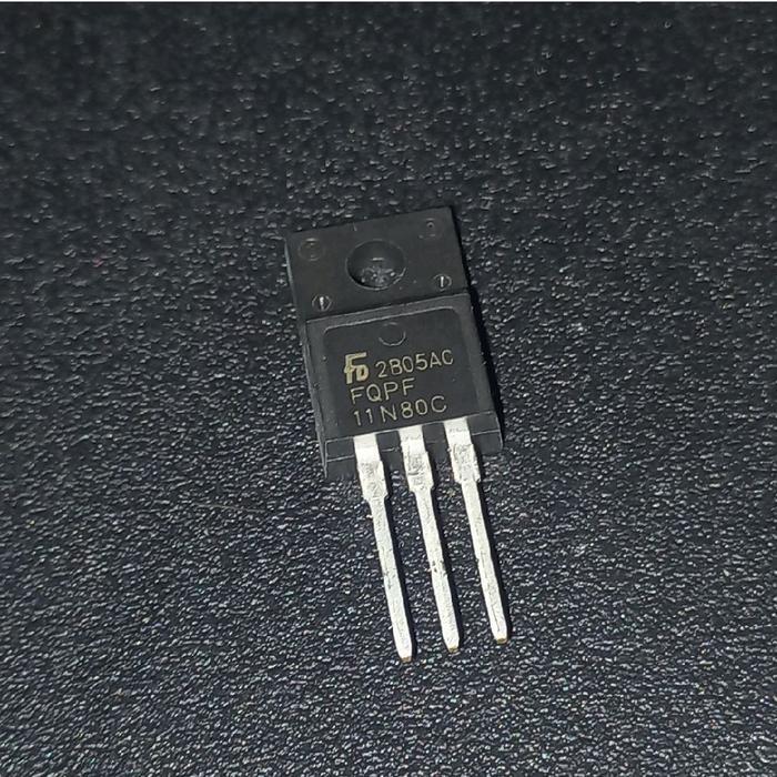 Mosfet FET 11N80 11N80C FQPF11N80C FQPF11N80 FQPF TR ทรานซิสเตอร์ 1