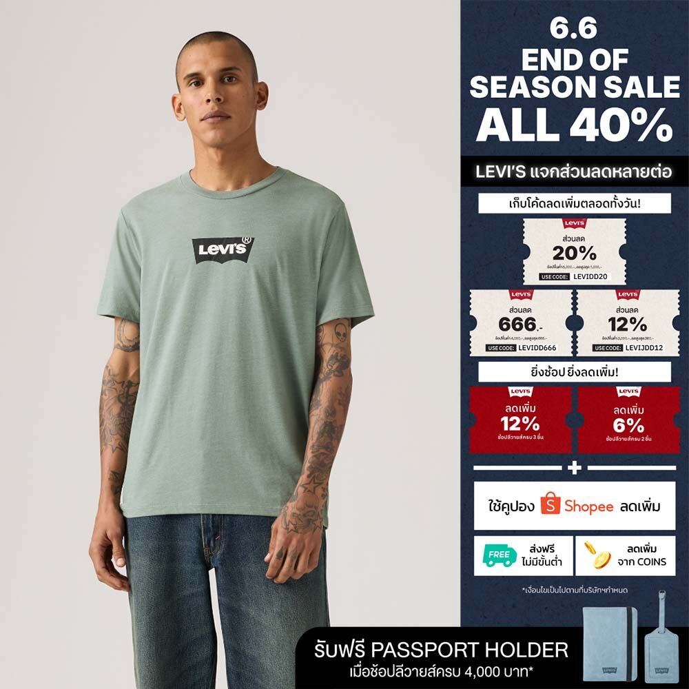 เสื้อยืดผู้ชาย Levi's® Men's Classic Graphic T-Shirt