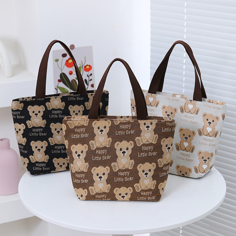 กระเป๋าที่ดีที่สุด bester brand กระเป๋ Classic handbag 2022 ใหม่สไตล์ เบนโตะ สาวทํางานกระเป๋าผ้าขนาด