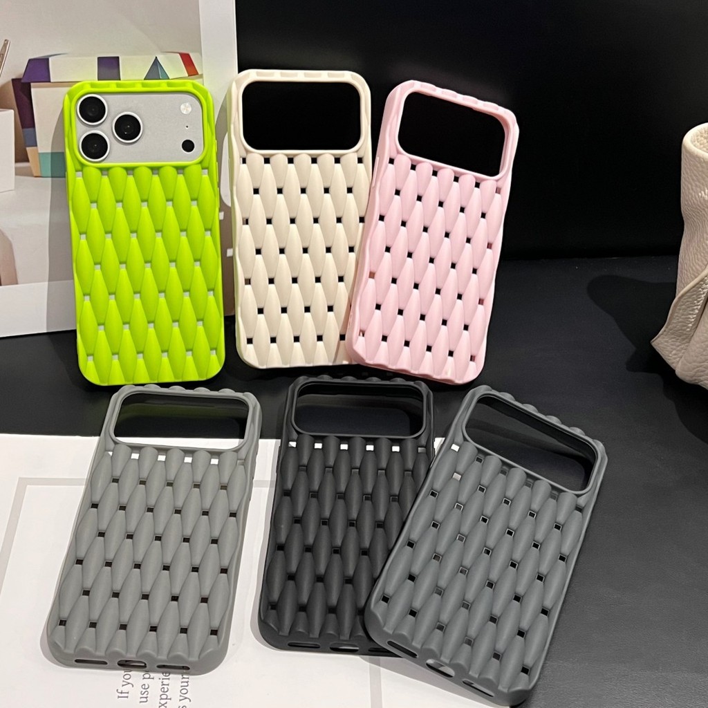 บิด ระบายความร้อน เคสโทรศัพท์ เหมาะสําหรับ ไอโฟน15โปรแม็กซ์ กันกระแทก 13 ซิลิโคน 14 ป้องกัน 15 ชุด 17โปรแม็กซ์