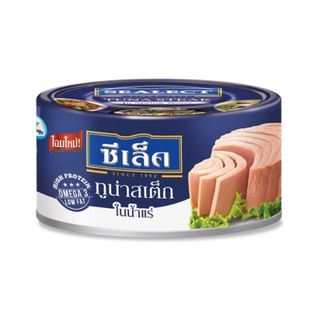 ซีเล็ค ทูน่าสเต็กในน้ำแร่ Sealect Tuna Steak Spring Water 165g.