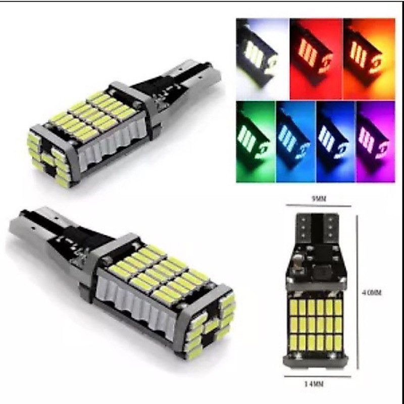 T10 T15 45 Led Canbus รถคุณภาพสูงรถจักรยานยนต์ไฟ LED