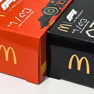 McDonald's x F1 APXGP 1:43 อัลลอยด์ รุ่น รถแข่งFormula 1 ของสะสมหายาก พร้อมกล่อง