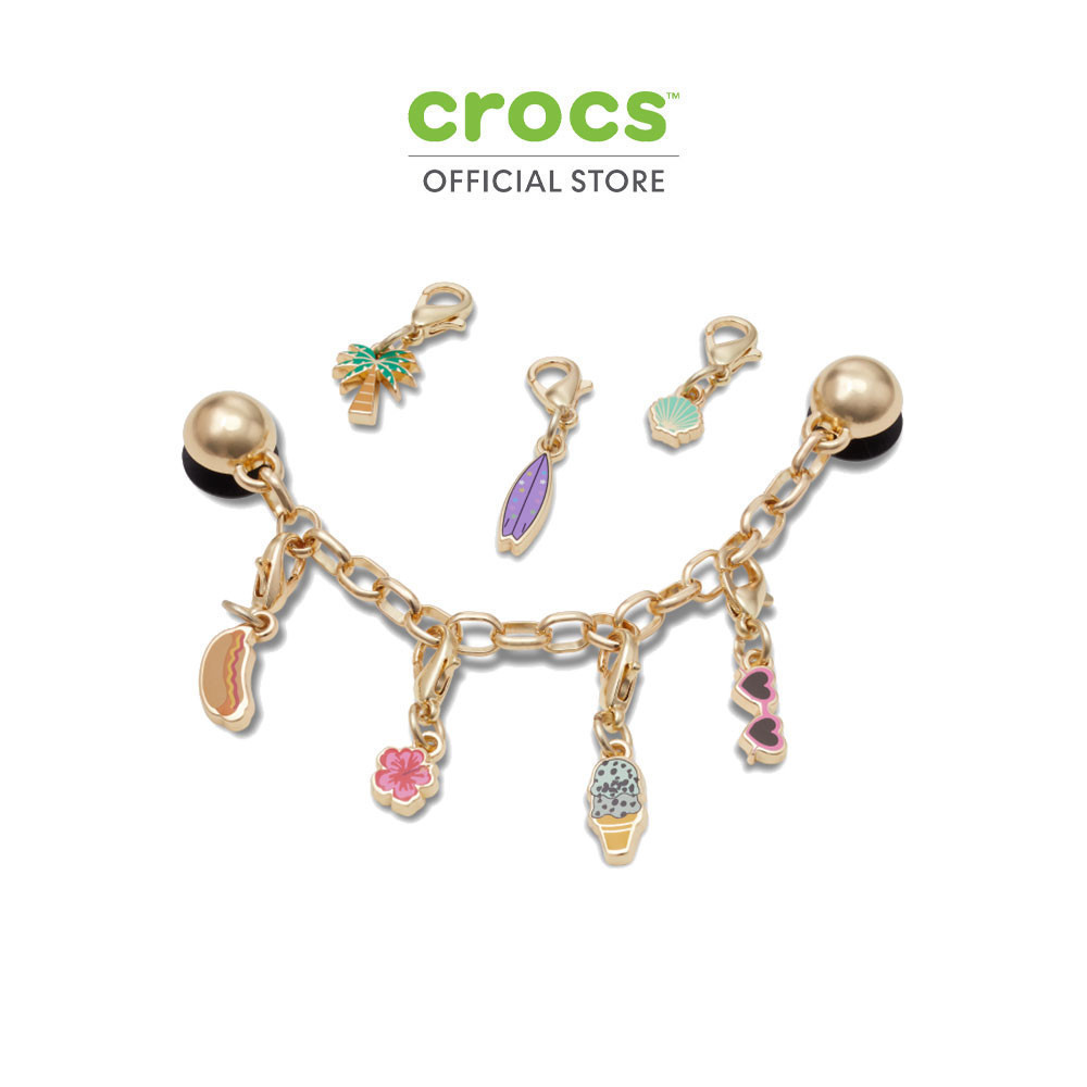 CROCS ตัวติดรองเท้า JIBBITZ TROPICAL REMOVE CHARM CHAIN