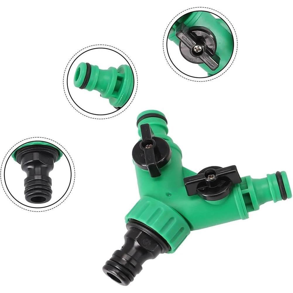 หนา Abs สามทางพร้อมสวิตช์วาล์ว Manifold ท่อน้ําสองทาง Quick Connector ท่อ H7h4