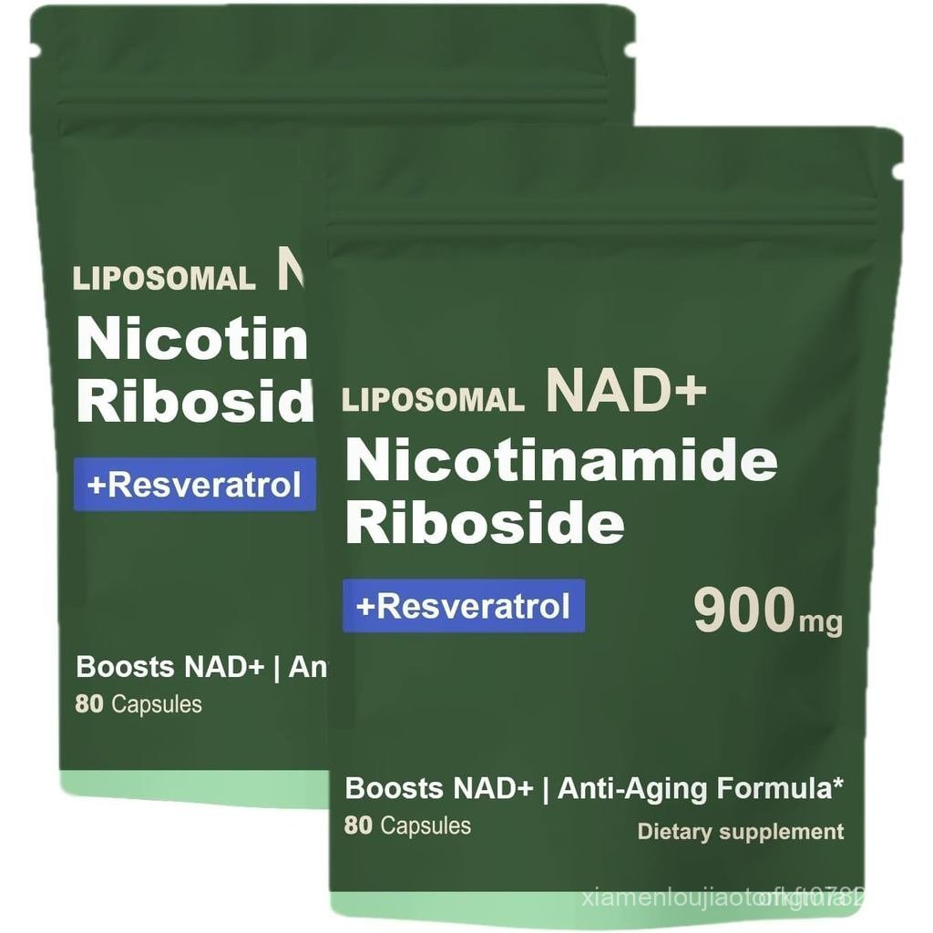 NAD Resveratrol พร้อม NAD Nicotinamide Riboside Resveratrol 900 MG, Boost NAD+ สําหรับ Cellular Heal