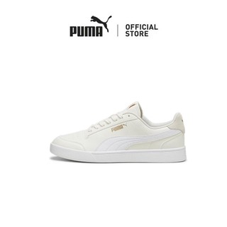 PUMA Unisex Shuffle Sneakers  (White )