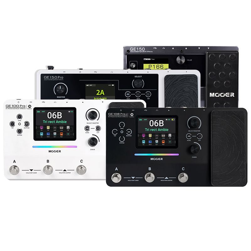 MOOER Magic Ear GE100/GE150ProLi กีตาร์ไฟฟ้า Integrated Effect อุปกรณ์ลําโพงมืออาชีพจําลอง IR Sampli