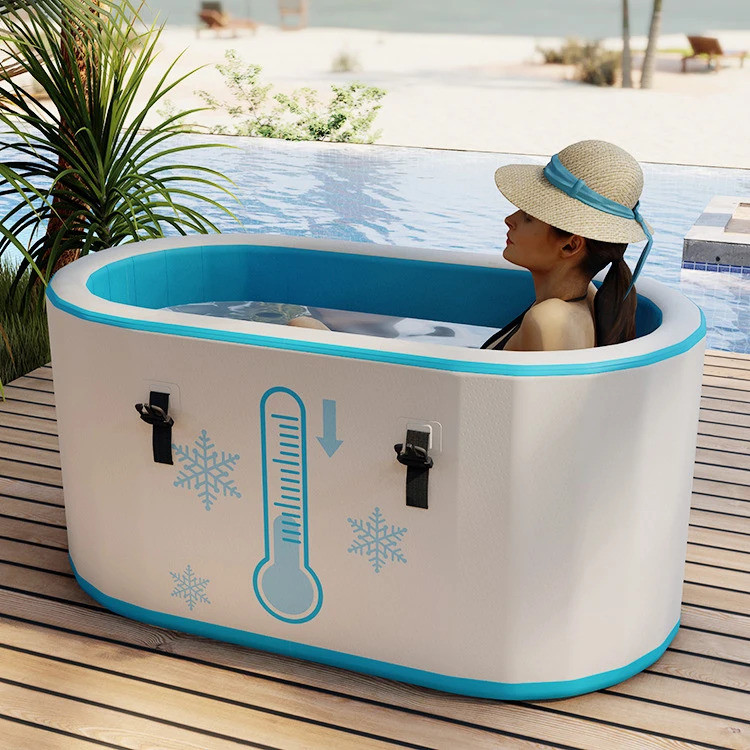 ที่เชื่อถือได้แบบพกพา Ice Bath Chiller Tub Cooler สระว่ายน้ํา Ice Bath กลางแจ้งระบบทําความเย็น Infla
