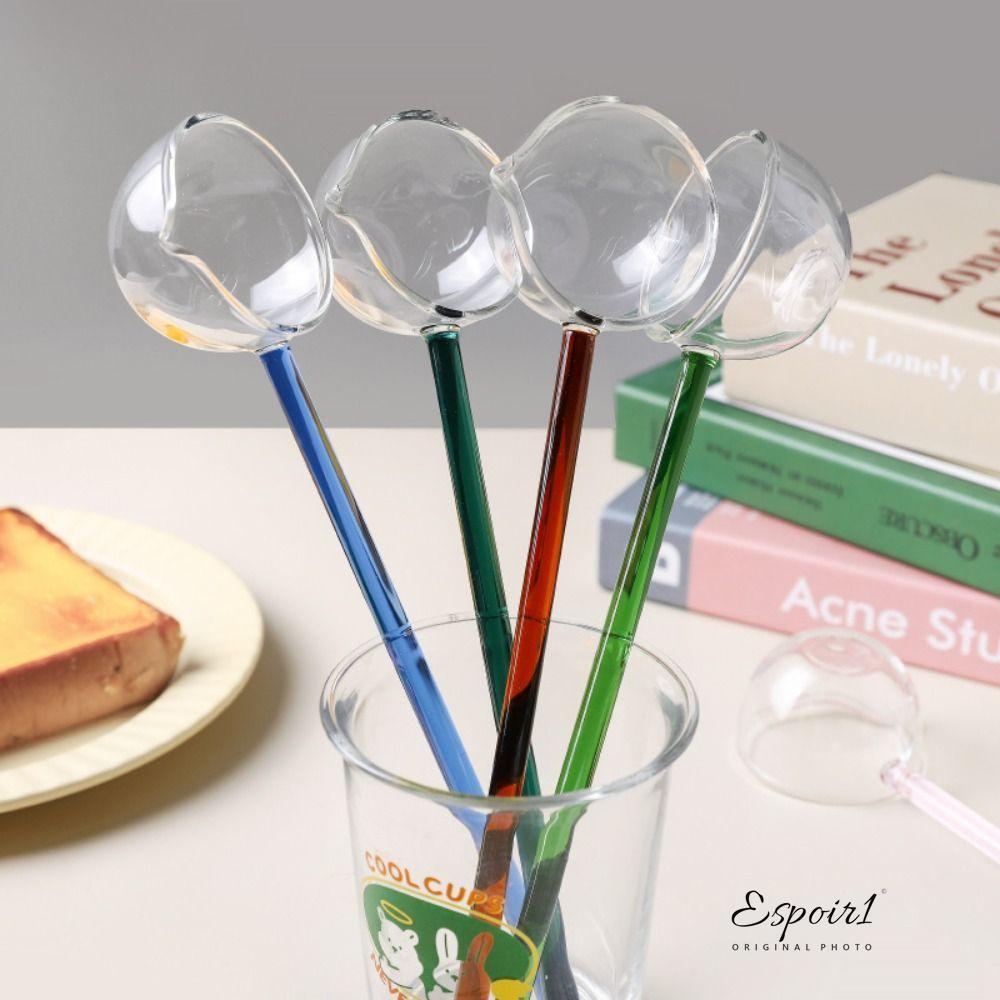 ESPOIR1 ที่ตักกาแฟ Coffeeware สีสันทนอุณหภูมิสูง Home Kitchen ช้อนกวน