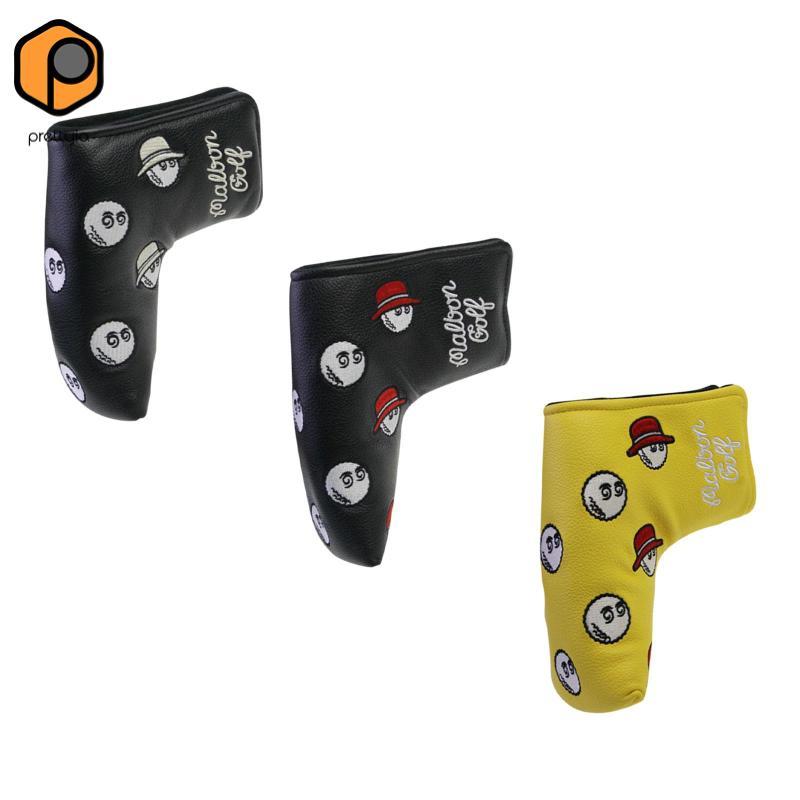 Prettyia Golf Club Covers Plush Inner Lining Protective Guard ทนทาน Golf Club Head Covers อุปกรณ์ฝึก