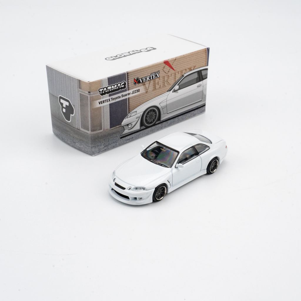 [คลังสินค้าพร้อม] TW 1: 64 VERTEX Toyota Soarer JZZ30 Toyota Co-Branded Authorized Alloy Car Model