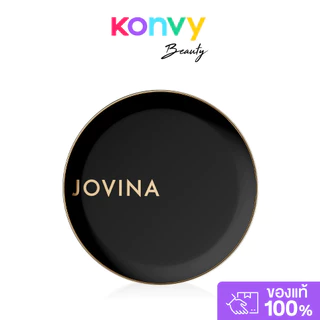 JOVINA Glamorous Skin Longwear Cushion SPF50+ PA+++ 12g #No.00 Light Pearl คุชชั่นดำ โจวีน่า สูตร Semi-Glowสวยจบทุกเ...