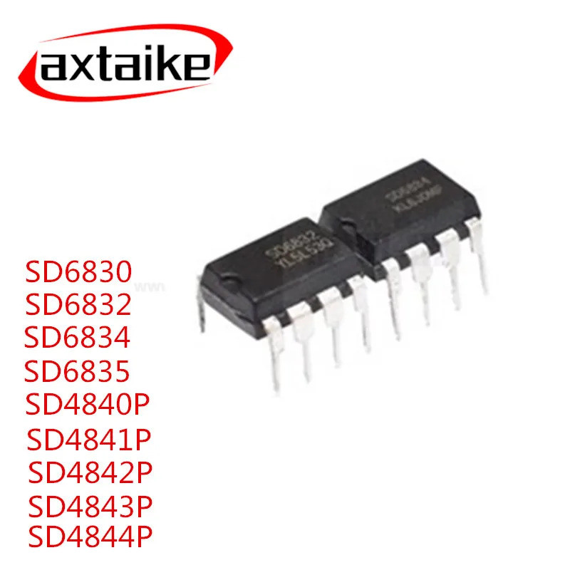 5pcs SD6830 SD6832 SD6834 SD6835 SD4840P SD4841P SD4842P SD4843P SD4844P DIP-8 ชิป IC