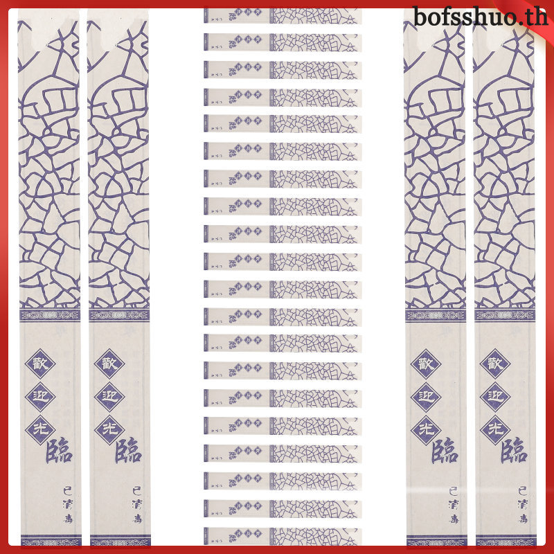 กระเป๋าใส่ตะเกียบ 500 ชิ้นถุงกระดาษ Chopstck Sleeve