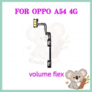 สําหรับ OPPO A54 4G โทรศัพท์สวิทช์ Key Power On Off Volume up down ปุ่มด้านข้างปุ่ม Flex เปลี่ยน