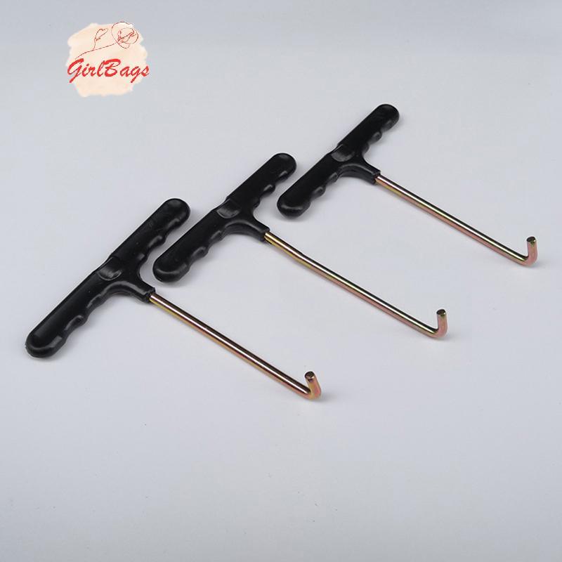 Setad 1 PC แทรมโพลีนสปริงดึงเครื่องมือแทรมโพลีน T Hook