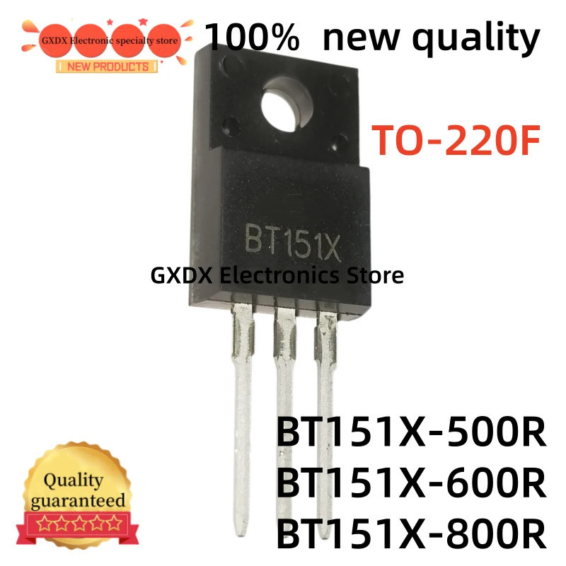 5PCS BT151X-500R BT151X-600R BT151X-800R BT151X 500R 600R 800R BT151 TO-220F Field Effect ทรานซิสเตอ