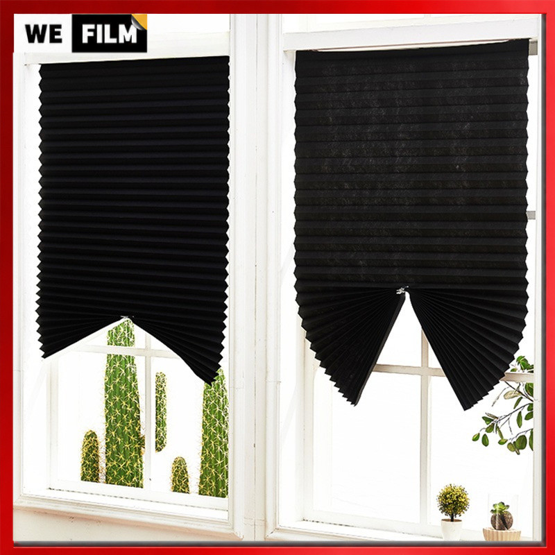 ม่านปรับแสง ม่านทึบแสง 100% ม่านพับ มู่ลี่หน้าต่าง ไวนิล Window blinds ม่านม้วนหน้าต่างพร้อมใช้งาน ม่านกันแสง กันแดด