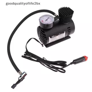[ใหม่] แบบพกพา 12V 300psi Mini Airpressor ปั๊มยาง Tyre Inflator 15LPM Quily Inflatable รถ Tyre Inflator ชุดปั๊มอัตโนมัติ [TH]