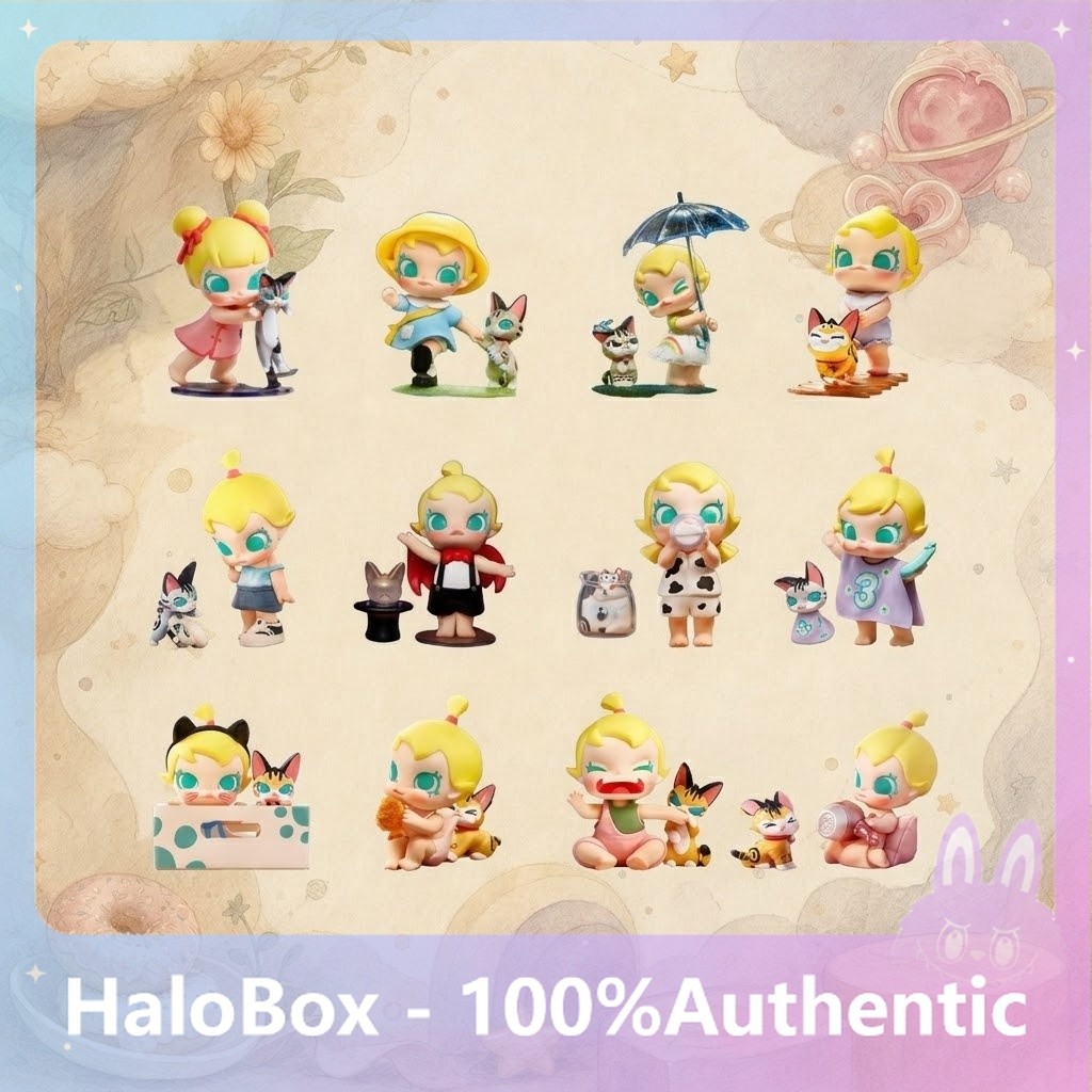 P POPMART Baby Molly POPMART Baby Molly Series Mystery Box เครื่องประดับของแท้