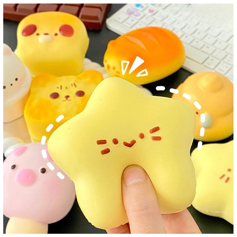 Capybara Squishy เบเกอรี่ บีบคลายเครียด Soft Rebound thumbnail 6
