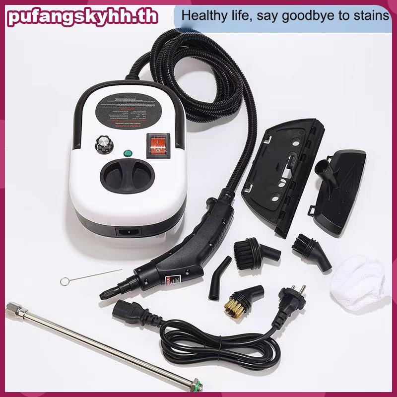 PUKYHH 2500W เครื่องทําความสะอาดไอน้ําแรงดันสูงมัลติฟังก์ชั่นเครื่องทําความร้อนอย่างรวดเร็วสําหรับเค