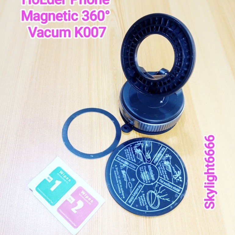 ที่วางโทรศัพท์แบบแม่เหล็ก360° เครื่องดูดฝุ่น K007