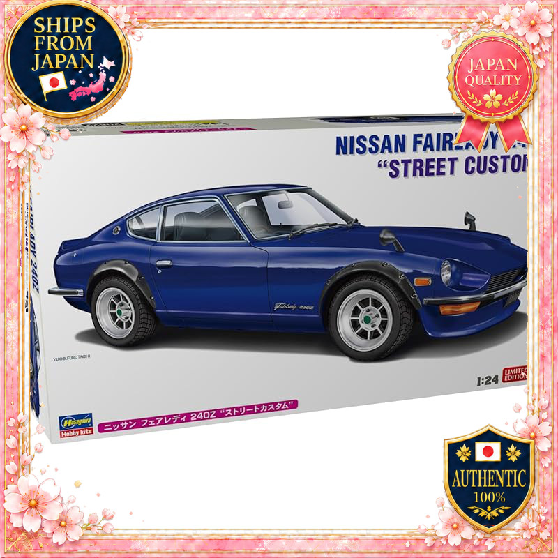 Hasegawa > 1/24 Nissan Fairlady 240Z "Street Custom" Plastic Model 20822