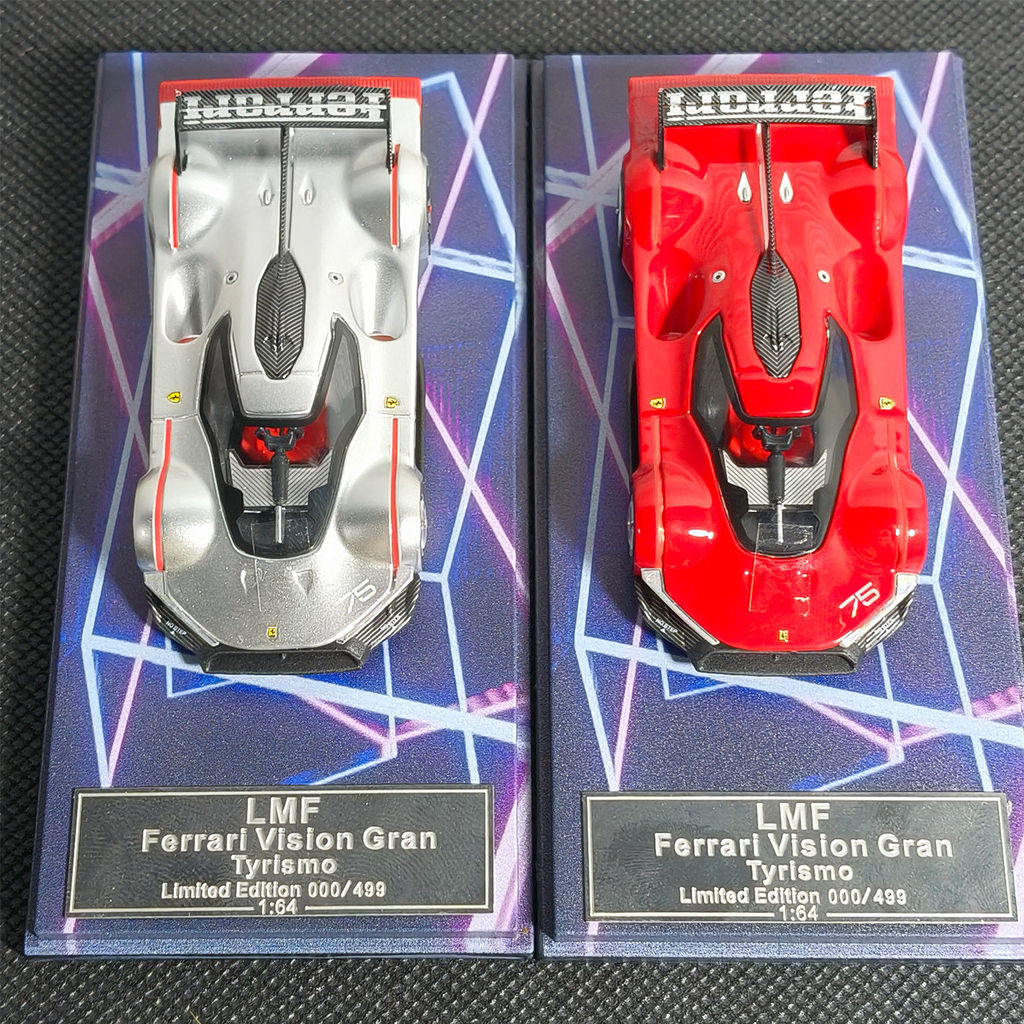 [สต๊อกพร้อม] Ready Stock Lemanfang LMF 1: 64 VGT Supercar HYPERCAR โมเดลรถอัลลอย