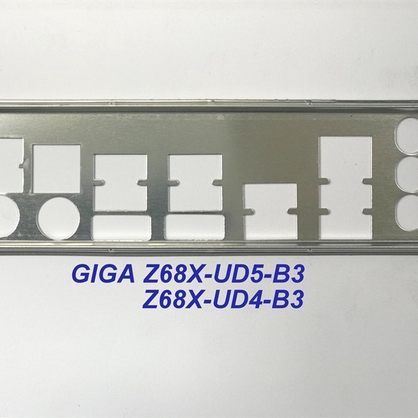 FE บล็อกหลัก GIGABYTE Z68X-UD5-B3 (เมนบอร์ด IO Shield: 550)
