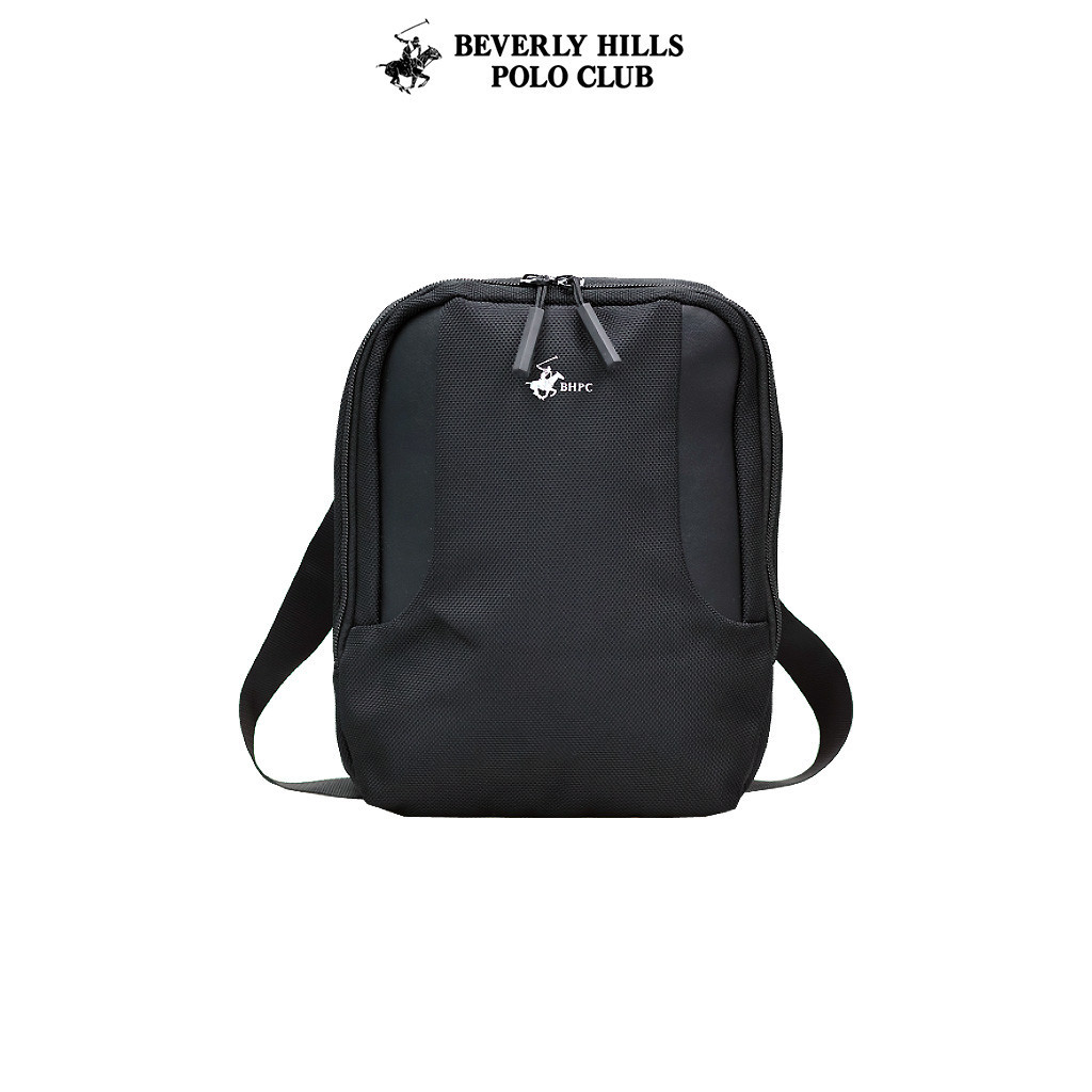 BEVERLY HILLS POLO CLUB กระเป๋าสะพายข้างผู้ชาย / Nylon / Black Navy Grey Olive / BHC051N1N2N3N4