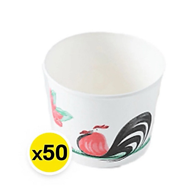 เฟสท์ ถ้วยกระดาษลายไก่ 260 มล. x 50