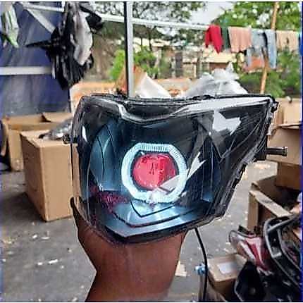 SUPER BRIGHT 2.5 นิ้ว JUPITER MX NEW BILED ALA ALA ALA HEADLIGHT REFLECTOR FULLSET PACKAGE