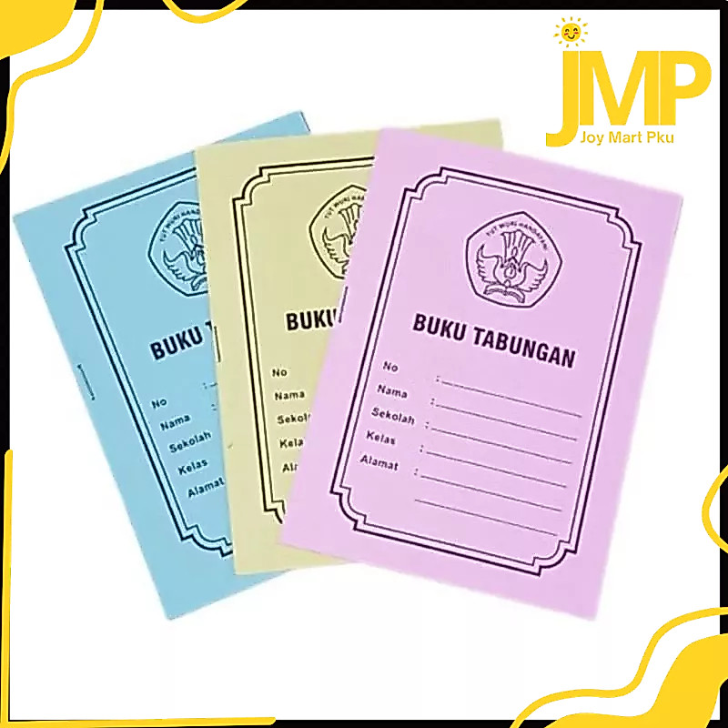 JMP - หนังสือออมเงิน 6 แผ่น