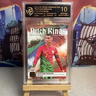 【พร้อมส่ง】Panini CR7 Cristiano Ronaldo การ์ดสะสมนักกีฬา การ์ดเกรดประเมิน พร้อมกล่องเก็บการ์ดเกรด ของขวัญเด็กผู้ชาย