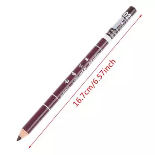[Bluecandy] 1 ชิ้น Professional Wood Lip liner กันน้ํา Lady Long Lasting Lip Liner ดินสอใหม่