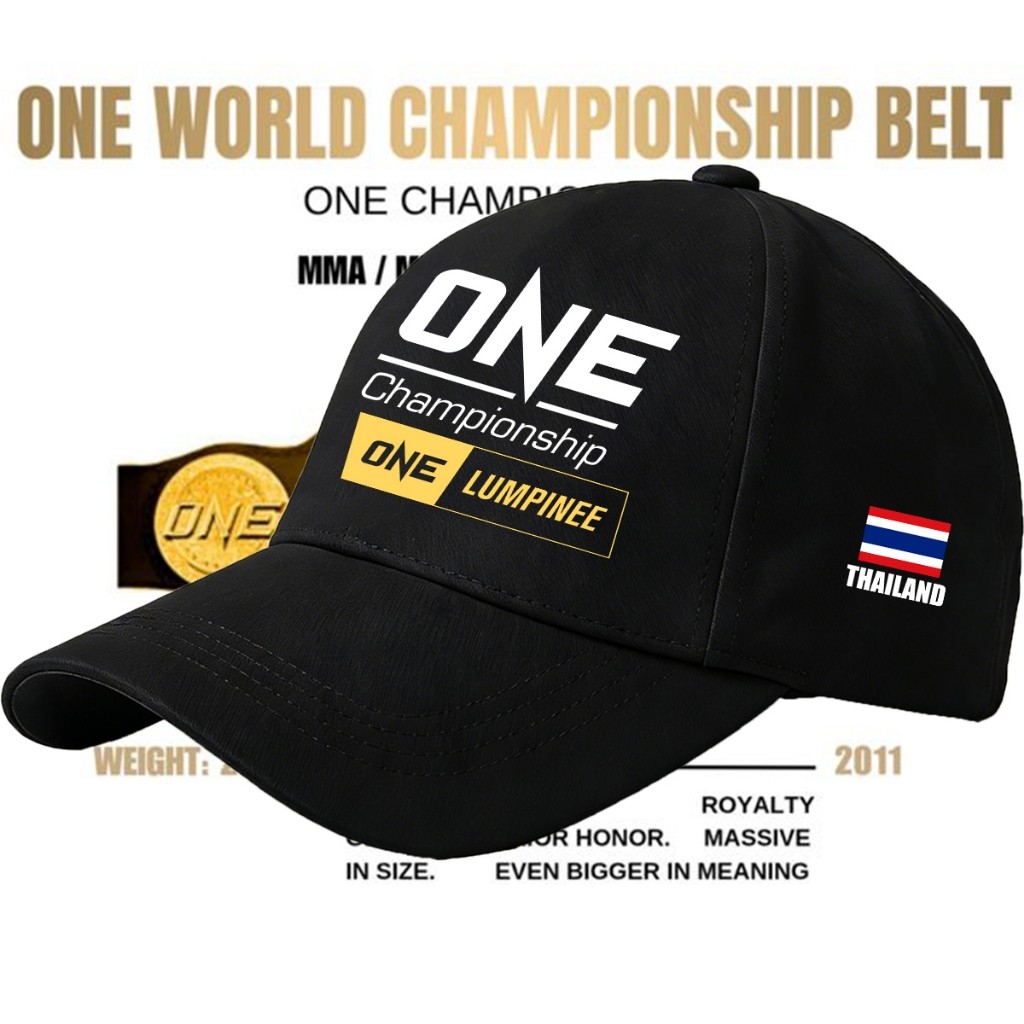หมวกกันแดด TH"ONE Fighting Championship"หมวก/baseball cap/มวยไทย/MMA/Kick boxing/หมวกแก๊ป/เครื่องประดับแฟชั่น