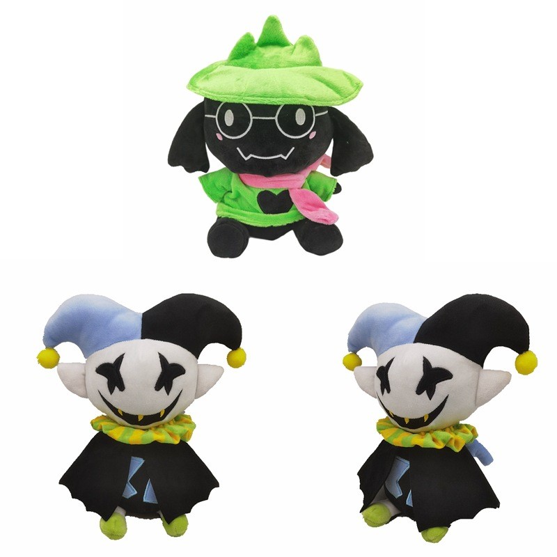 ตุ๊กตา Jevil น่ารักจาก Deltarune | ตุ๊กตายัดนุ่น Spamtons Jester Friend 20ซม