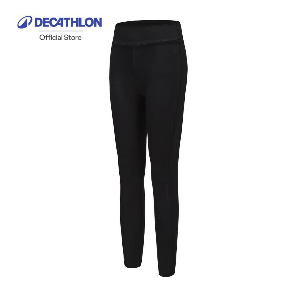 Decathlon Surfing Women'S Anti-UV Legging กางเกงเลกกิ้งโต้คลื่นป้องกันรังสียูวีสำหรับผู้หญิง รุ่น 500 Cool - Black