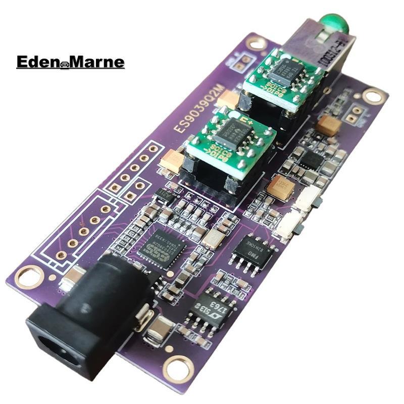 [Eden_Marner]ES9039Q2M บอร์ดถอดรหัส Featuring ES9039 โมดูล USB แบบซิงโครนัส OPA162+ OPA1612 I2S อินพ