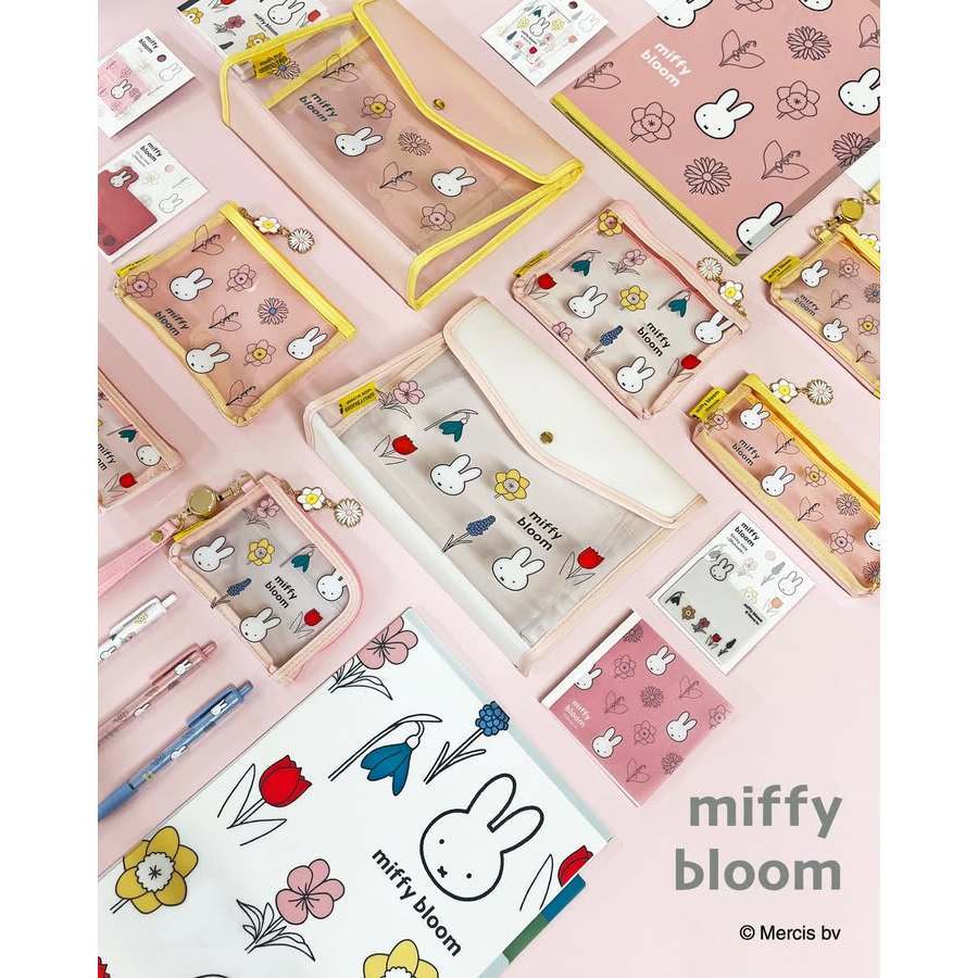 🇯🇵 คอลสก๊อตดำ เทา ใหม่ MIFFY / กระเป๋าใส่ของ / การ์ด/ กป.เครื่องสำอางค์ / ถุงหูรูด / ขวดน้ำเด็ก Richell ลาย MIFFY JP